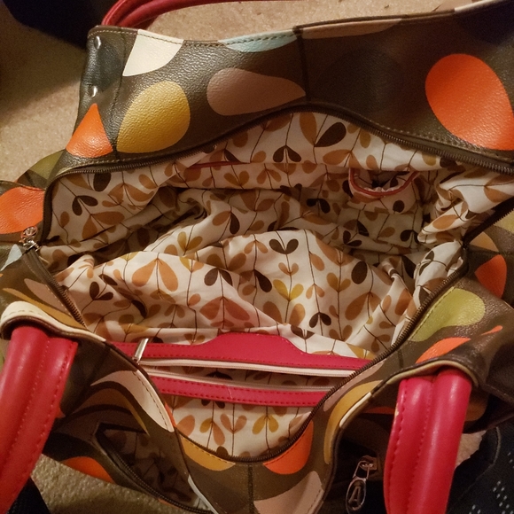 Fall/Autumn Polka dot "All-around" Purse - Picture 8 of 8